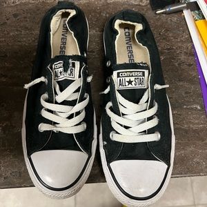 Black Converse All Star low tops